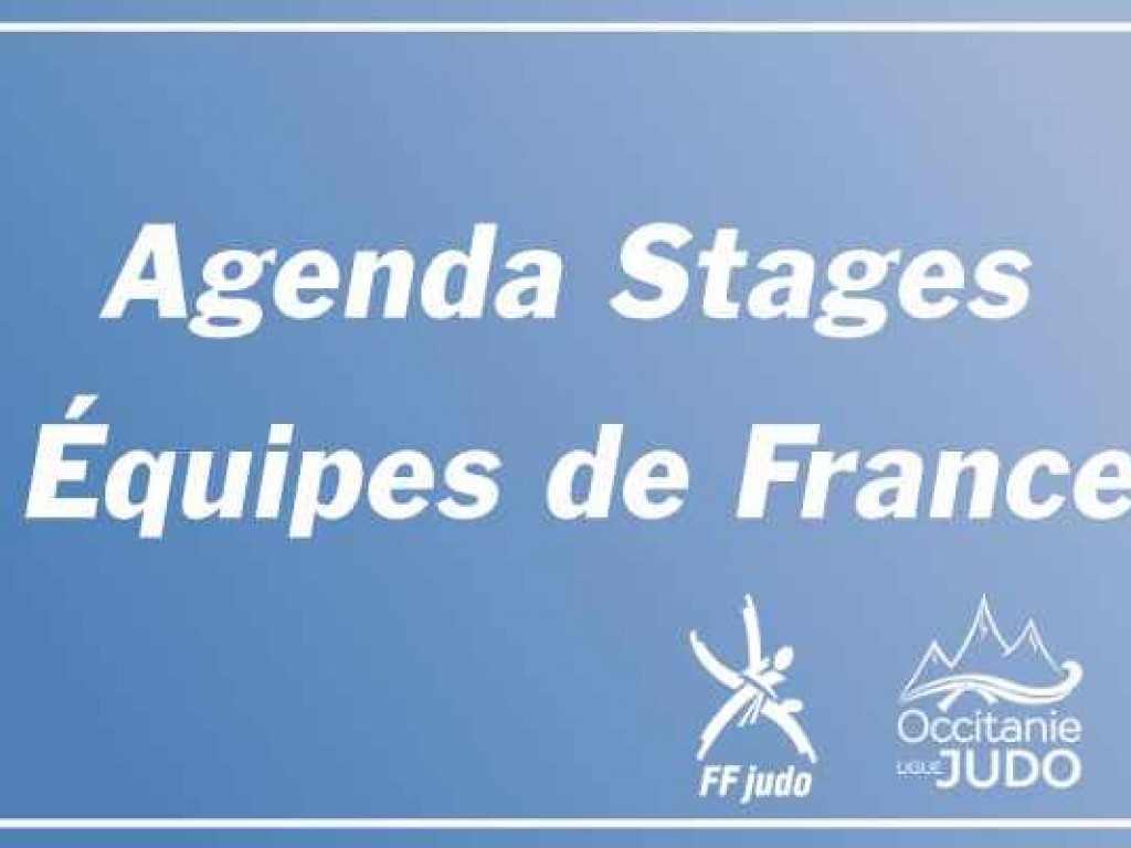 Image de l'actu 'Agenda de Stages Equipes de France en Occitanie'