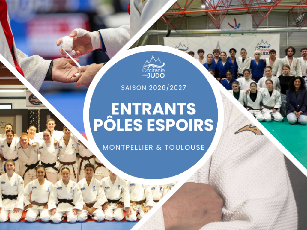 Image de l'actu 'Rentrée sportive 2026 : les admis aux Pôles Espoirs Judo de Montpellier et Toulouse'