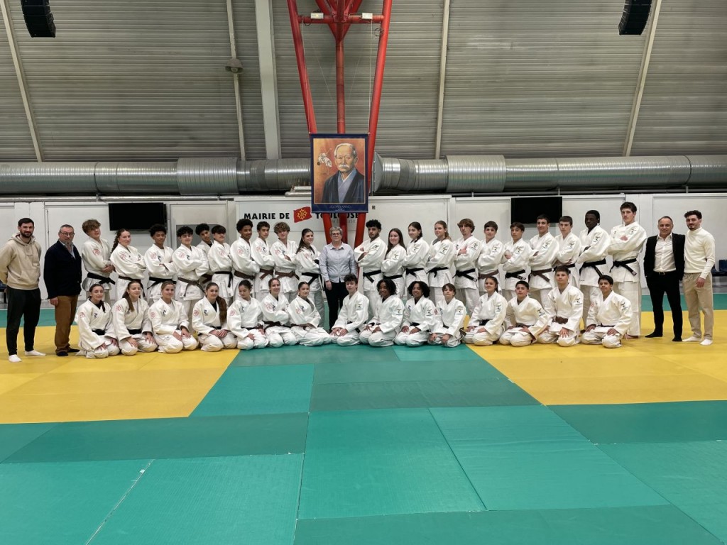 Image de l'actu 'Remise des Judogis aux Jeunes du Pôle Espoirs de Toulouse'