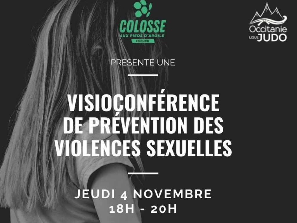 Image de l'actu 'Visioconférence de sensibilisation contre les violences sexuelles - Colosse aux pieds d'Argile'