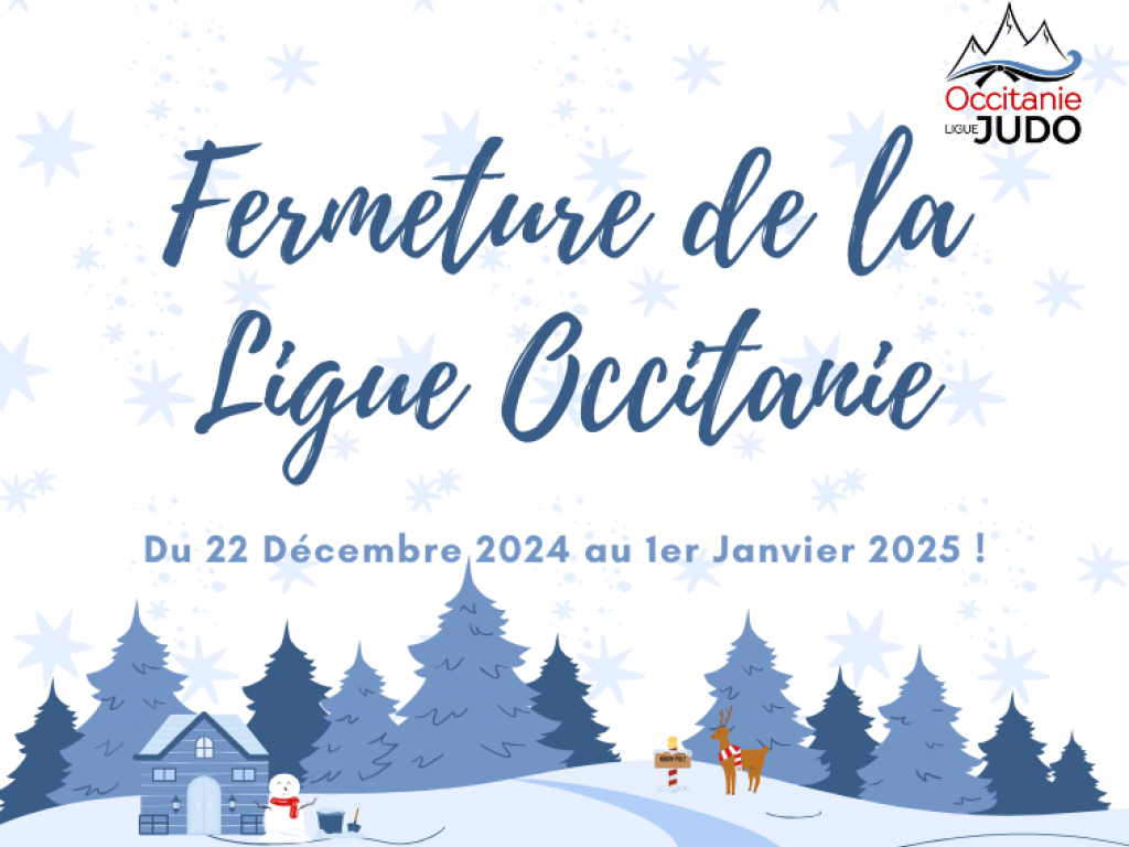 Image de l'actu 'Fermeture de la Ligue : Congés d'hiver !'