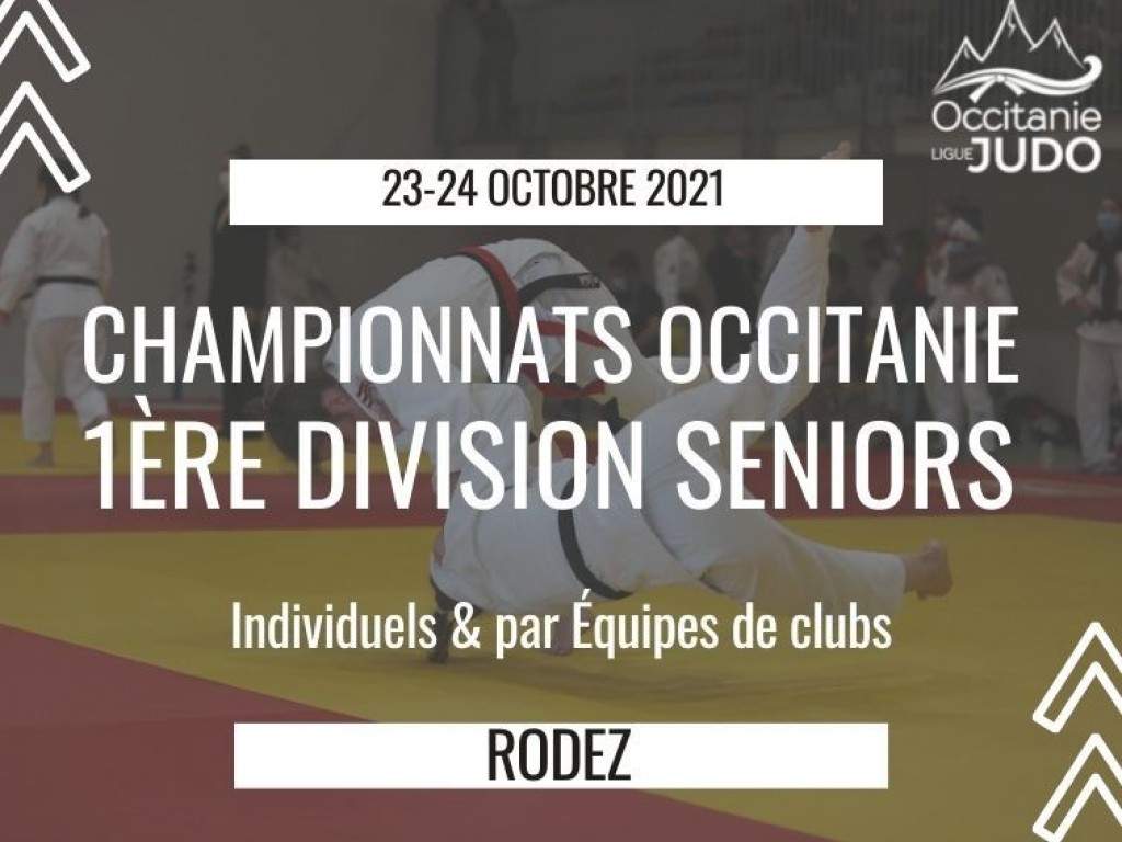 Image de l'actu 'Championnats Occitanie 1ère Division Seniors Individuels et par Équipes de Clubs'