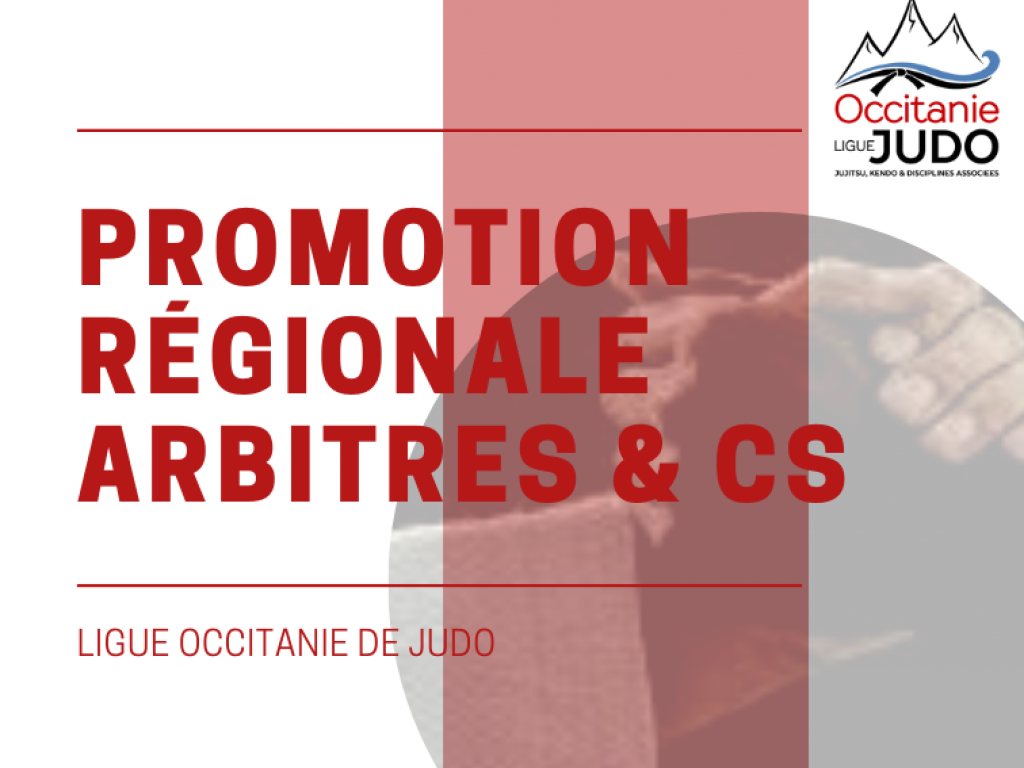 Image de l'actu 'Promotion Régionale Arbitres et CS 2022/2023'