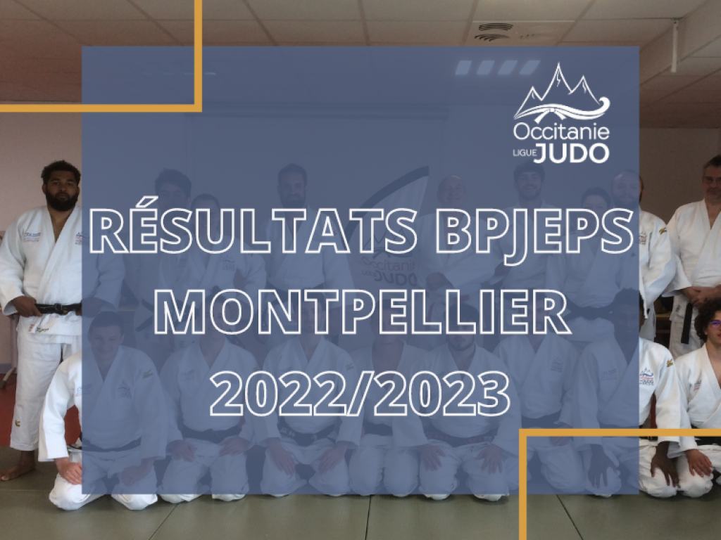 Image de l'actu 'Résultats du BPJEPS Montpellier 2022/2023 !'