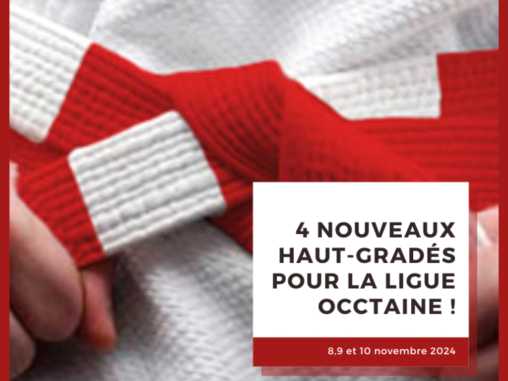 Image de l'actu '4 nouveaux haut-gradés pour la Ligue Occitanie !'