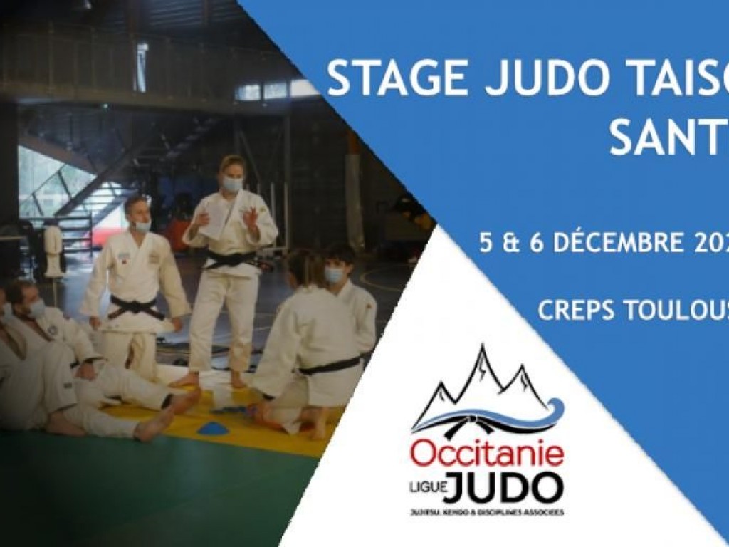 Image de l'actu 'Stage Judo Taiso Santé au CREPS de Toulouse'