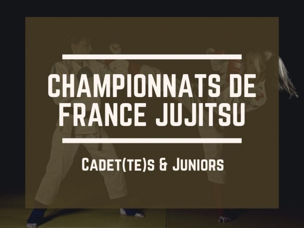 Image de l'actu 'Championnats de France Jujitsu Cadet(te)s & Juniors - Amilly (45)'