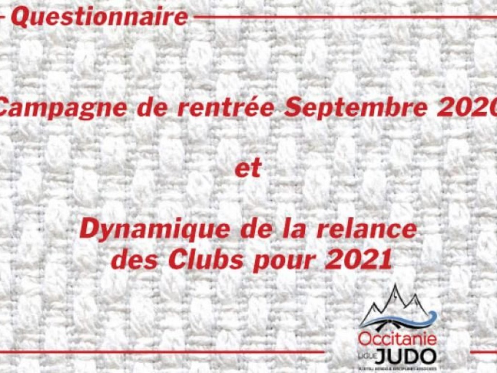 Image de l'actu 'Retour sur la campagne de rentrée de Septembre 2020 et Dynamique de la relance des Clubs pour 2021'