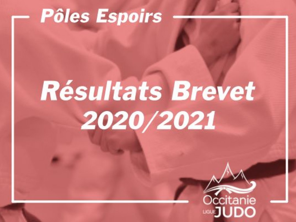 Image de l'actu 'Résultats du Brevet 2020/2021 - Pôles Espoirs'