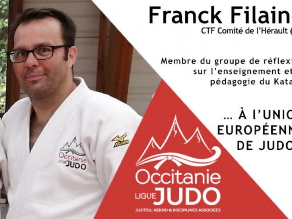 Image de l'actu 'Franck Filaine - Membre du groupe de réflexion sur l'enseignement et la pédagogie Kata à l'Union Européenne de Judo'