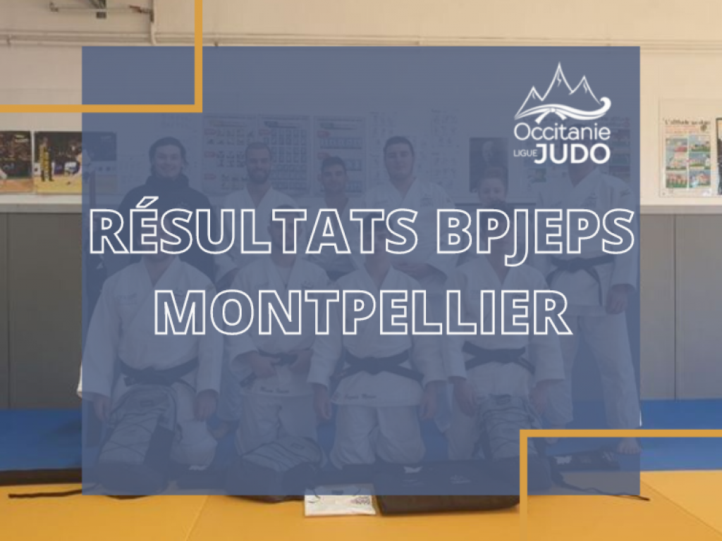 Image de l'actu 'Résultats BPJEPS Montpellier 2022/2023 !'
