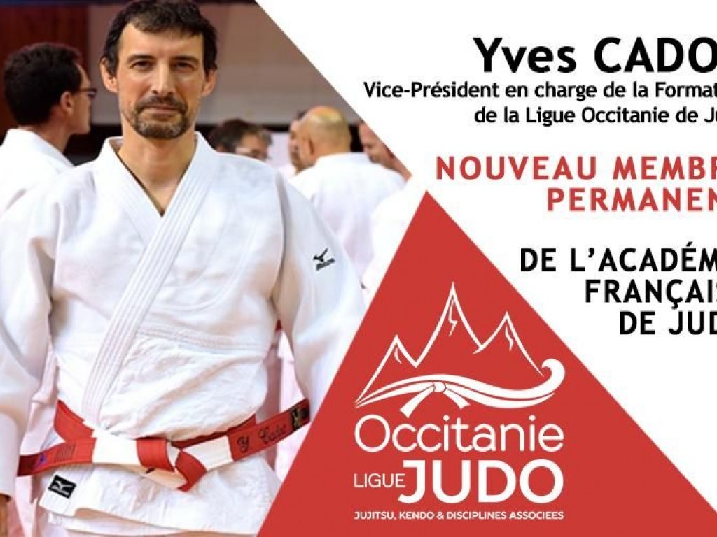 Image de l'actu 'Yves Cadot : Nouveau membre permanent de l’Académie française de Judo !'