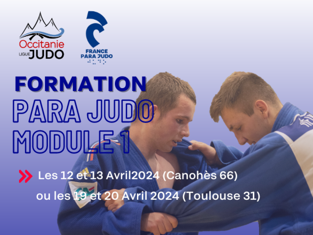 Image de l'actu 'Formation Module 1 Para Judo'