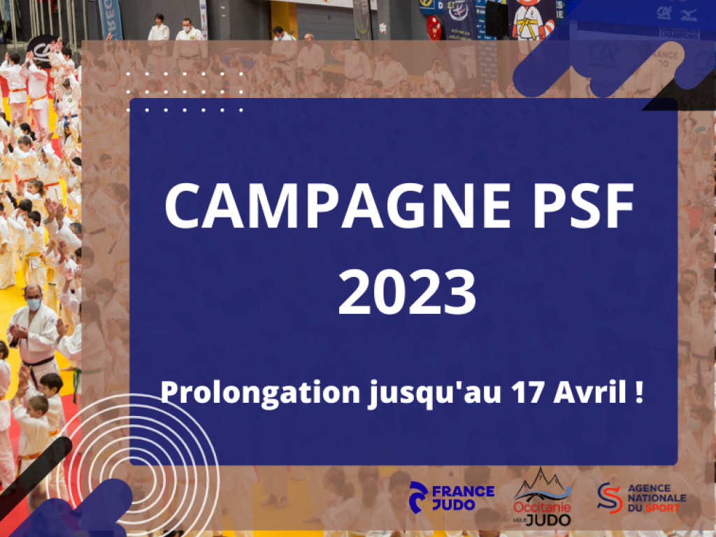 Image de l'actu 'Prolongation de la Campagne PSF 2023 !'