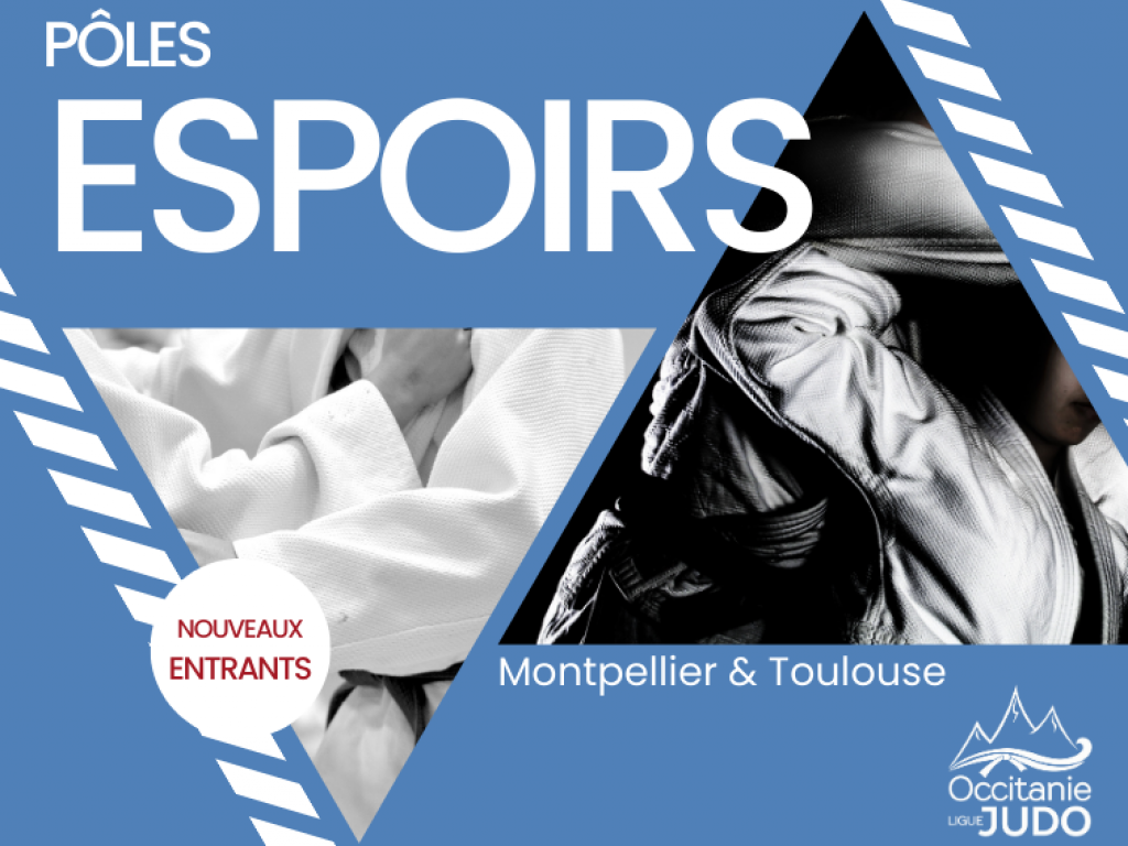 Image de l'actu 'Nouveaux entrants aux Pôles Espoirs de la Ligue Occitanie de Judo'