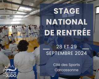 Image de l'actu 'Stage National de Rentrée 2024 !'