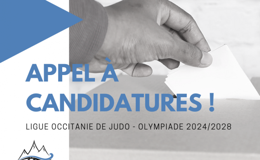 Appel à candidature Ligue Occitanie - Olympiade 2024/2028