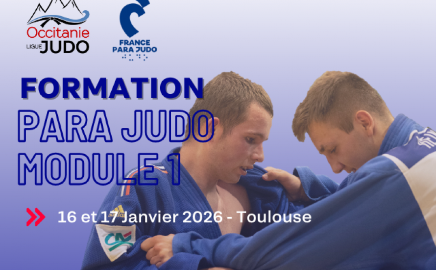 Formation Module 1 Para Judo 2026