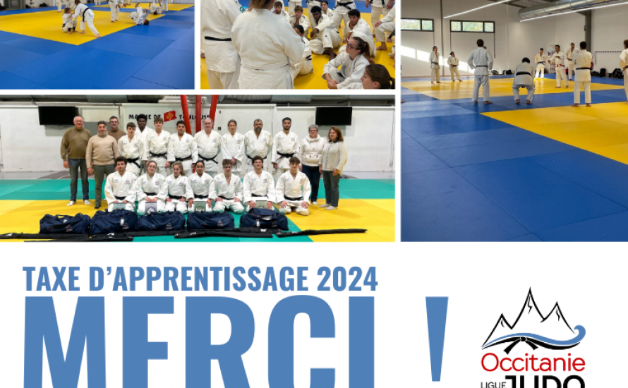 Remerciements Taxe d'Apprentissage 2024 !