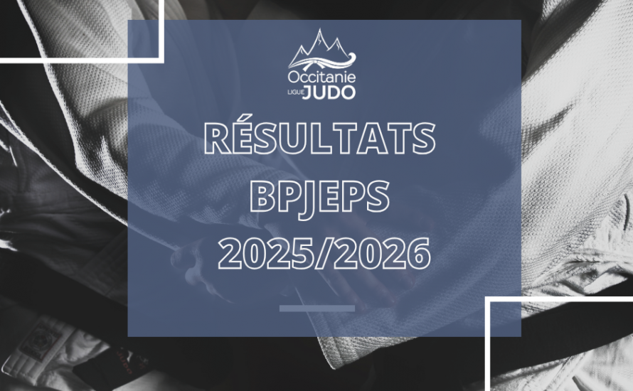 Félicitations aux nouveaux diplômés du BPJEPS Judo-Jujitsu !