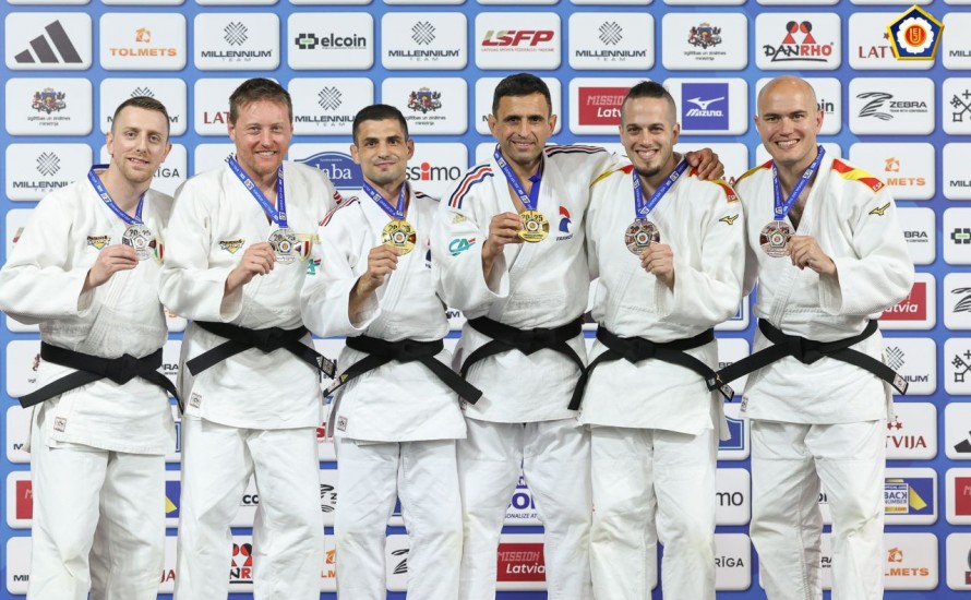 Championnats d'Europe Kata & Vétérans - Nos judokas brillent à Riga