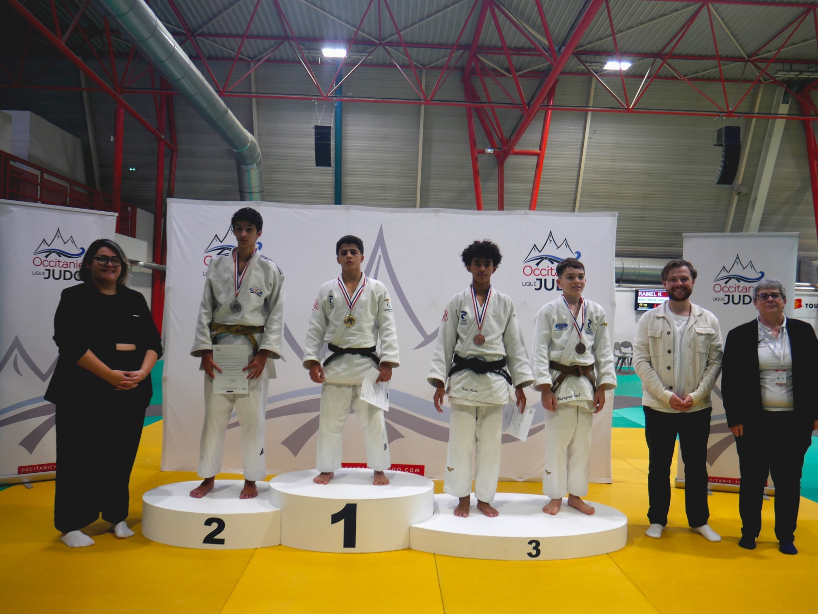 Championnat Occitanie Cadets Podiums - 14 février 2026 - Toulouse (31)