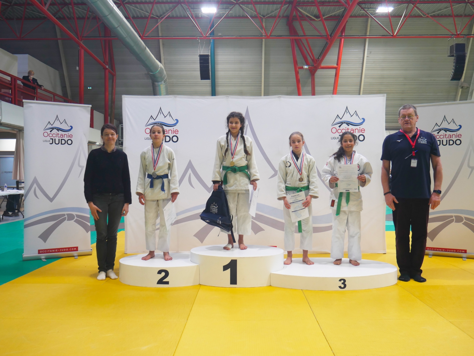 Coupe Occitanie Minimes & Jeunes Officiels Cadets Podiums- 15 Février 2026 - Toulouse (31)